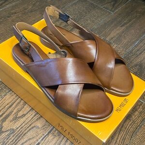 Miz Mooz Leticia Brandy Leather Sandals
